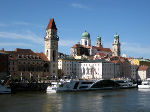 Plaatsen langs de Donau